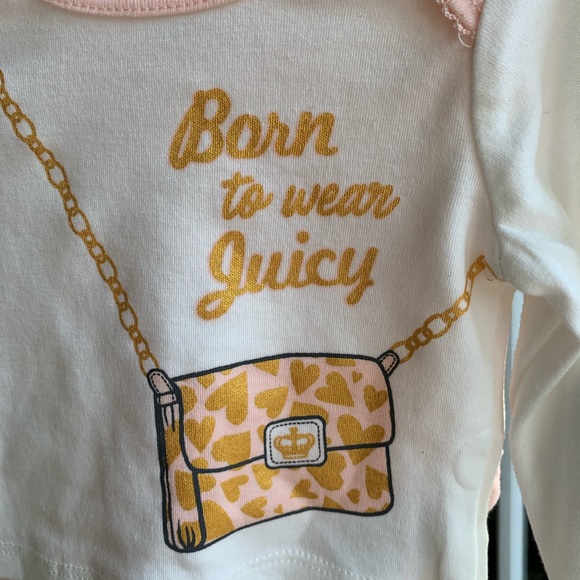 Juicy Couture 3 Piece Set Born to Wear Juicy NWT - Picture 2 of 8